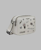 BOLSO KAR LAGERFELD MAYBELLE CROSSBODY WITH PINS