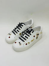 TENIS KARL LAGERFELD CATE PINS NEGRO Y BLANCO