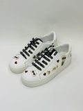 TENIS KARL LAGERFELD CATE PINS NEGRO Y BLANCO