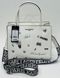 BOLSO KARL MAYBELLE SATCHEL WITH PINS