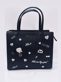 BOLSO KARL MAYBELLE SATCHEL WITH PINS