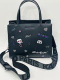 BOLSO KARL MAYBELLE SATCHEL WITH PINS